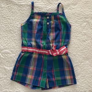 Nautica Baby Romper.